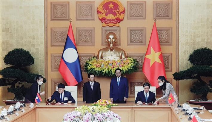 Việt Nam - Lào ký kết Thỏa thuận về Kế hoạch hợp tác giáo dục năm 2022