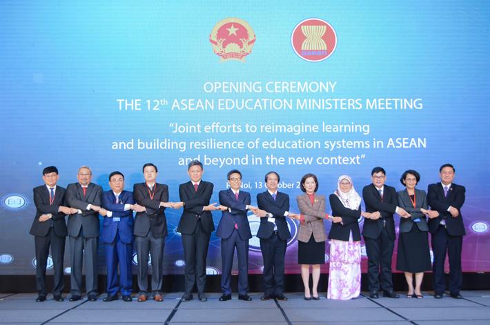 Bộ GDĐT Việt Nam chủ trì Hội nghị Bộ trưởng Giáo dục ASEAN lần thứ 12