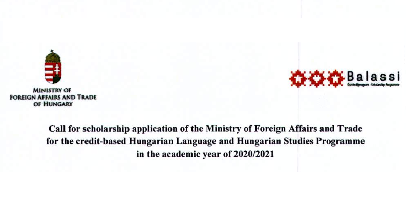 Chương trình học bổng của Bộ Ngoại giao và Thương mại Hungary dành cho học ngôn ngữ, văn hóa và nghiên cứu Hung-ga-ri năm học 2020-2021