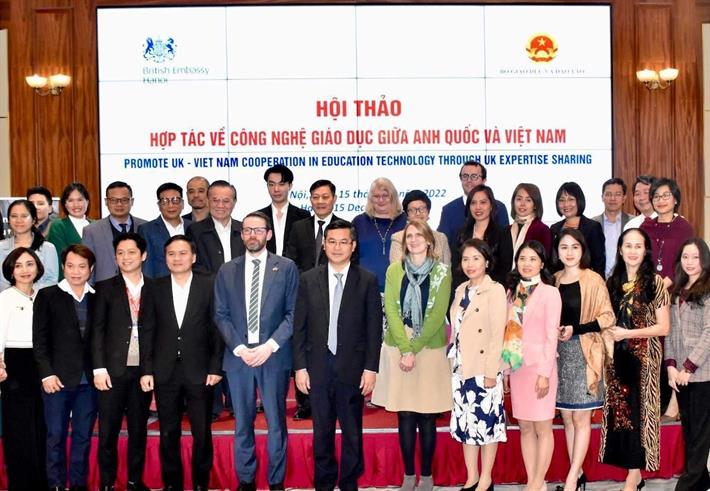 Thúc đẩy hợp tác công nghệ giáo dục giữa Việt Nam và Vương quốc Anh
