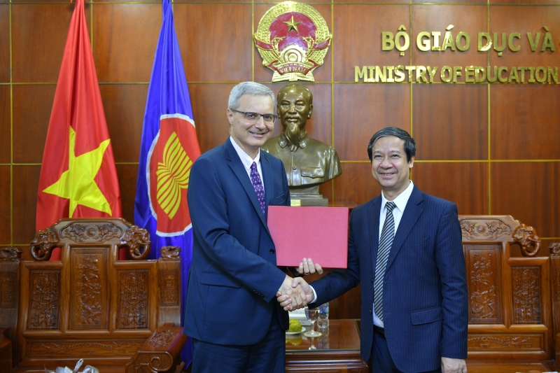 Sớm ký kết Hiệp định hợp tác giáo dục giữa Việt Nam và Cộng hoà Pháp